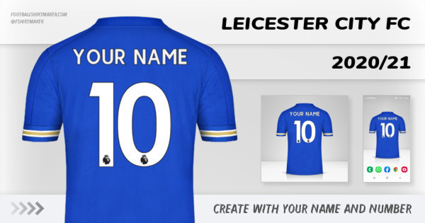 jersey Leicester City FC 2020/21