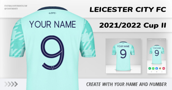 jersey Leicester City FC 2021/2022 Cup II