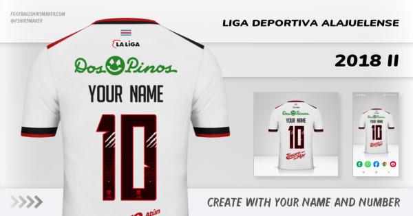 shirt Liga Deportiva Alajuelense 2018 II