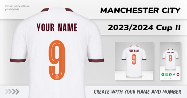 jersey Manchester City 2023/2024 Cup II
