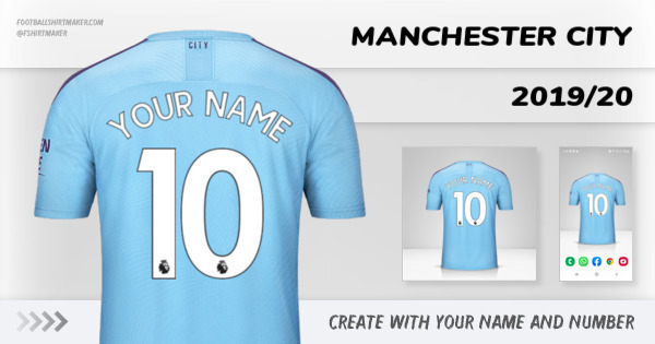 football shirt maker man city