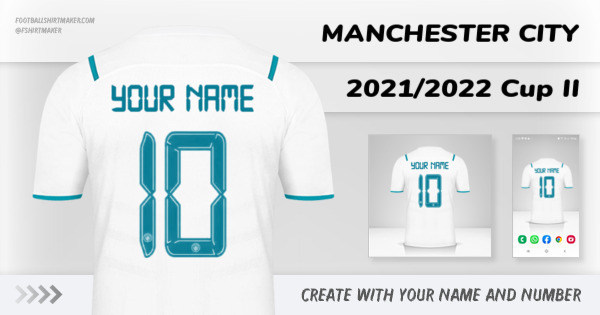 shirt Manchester City 2021/2022 Cup II