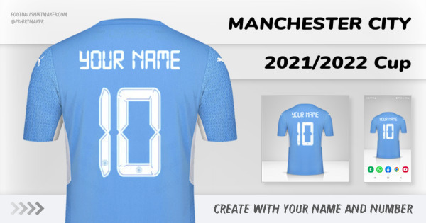 shirt Manchester City 2021/2022 Cup