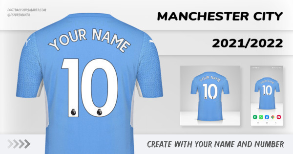 shirt Manchester City 2021/2022