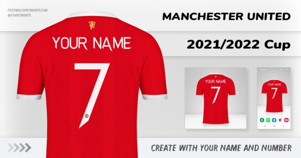 shirt Manchester United 2021/2022 Cup