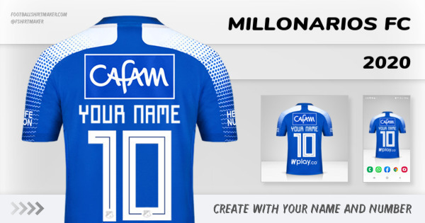 shirt Millonarios FC 2020