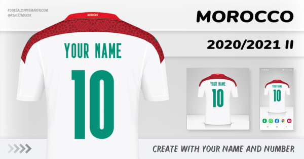 jersey Morocco 2020/2021 II