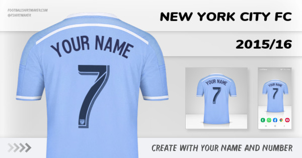 shirt New York City FC 2015/16