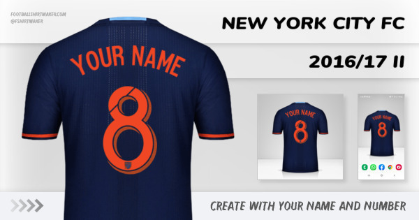 shirt New York City FC 2016/17 II