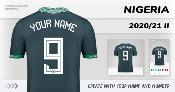 shirt Nigeria 2020/21 II