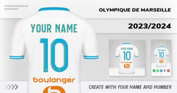 jersey Olympique de Marseille 2023/2024