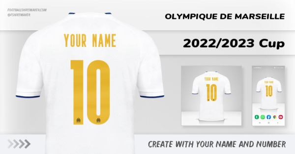 shirt Olympique de Marseille 2022/2023 Cup