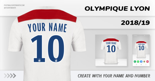 shirt Olympique Lyon 2018/19
