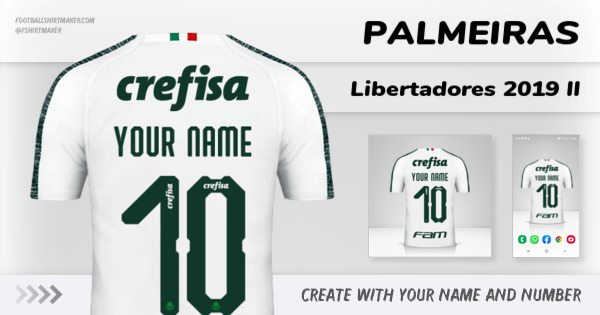 shirt Palmeiras Libertadores 2019 II