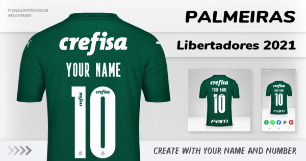 shirt Palmeiras Libertadores 2021