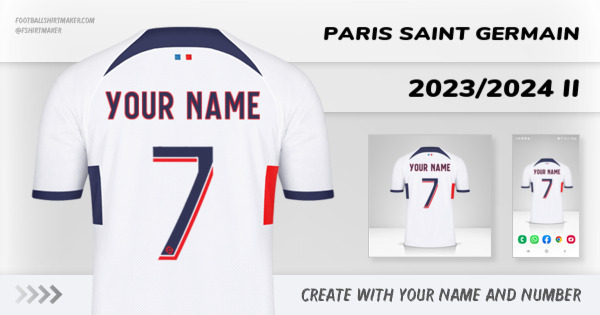 jersey Paris Saint Germain 2023/2024 II