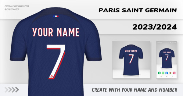shirt Paris Saint Germain 2023/2024