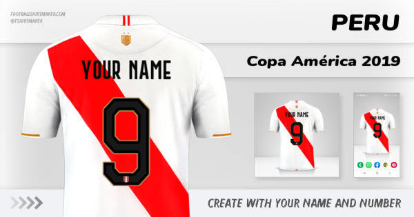 jersey Peru Copa América 2019