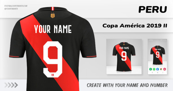 shirt Peru Copa América 2019 II