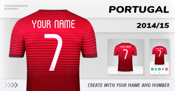 shirt Portugal 2014/15