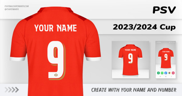 jersey PSV 2023/2024 Cup