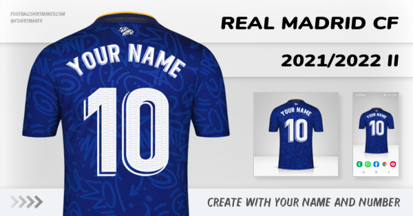 shirt Real Madrid CF 2021/2022 II