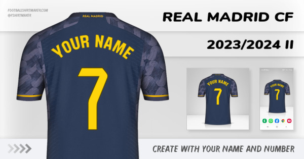shirt Real Madrid CF 2023/2024 II