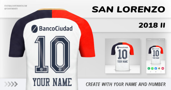 shirt San Lorenzo 2018 II