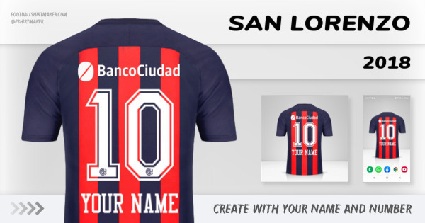 shirt San Lorenzo 2018