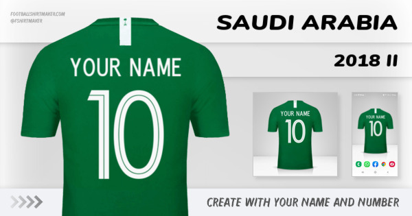 shirt Saudi Arabia 2018 II