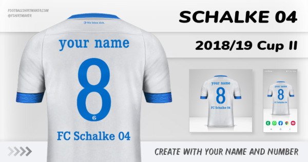shirt Schalke 04 2018/19 Cup II