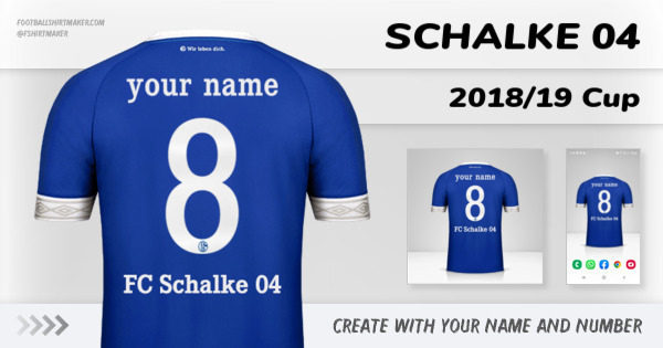 shirt Schalke 04 2018/19 Cup