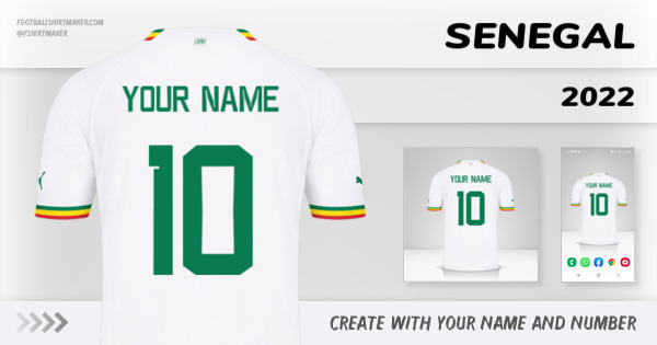 shirt Senegal 2022