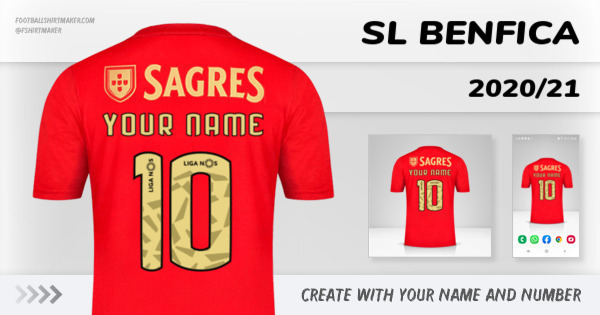 shirt SL Benfica 2020/21