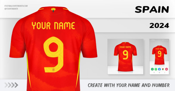 shirt Spain 2024