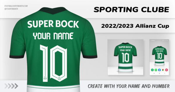 shirt Sporting Clube 2022/2023 Allianz Cup