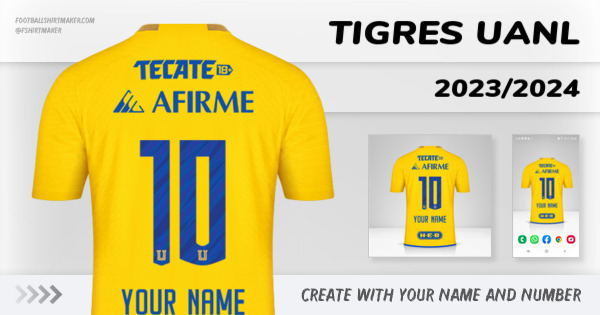 jersey Tigres UANL 2023/2024