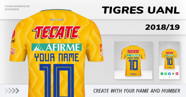 shirt Tigres UANL 2018/19