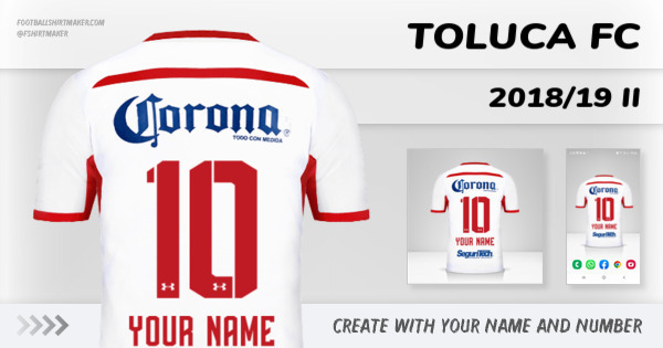 jersey Toluca FC 2018/19 II