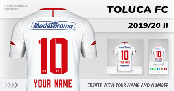 shirt Toluca FC 2019/20 II