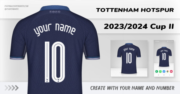 Tottenham Hotspur 2023/2024 Cup II jersey
