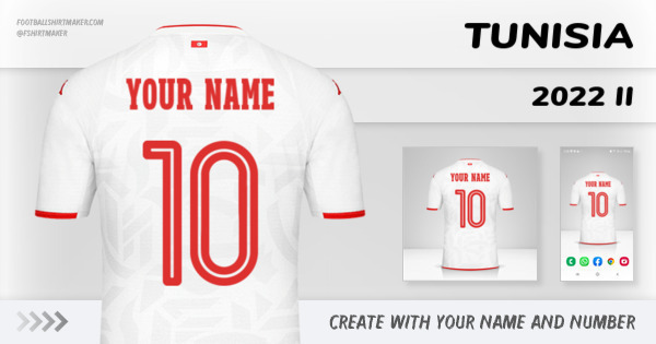 jersey Tunisia 2022 II