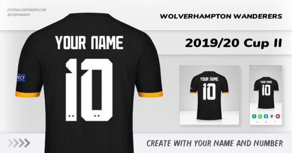jersey Wolverhampton Wanderers 2019/20 Cup II