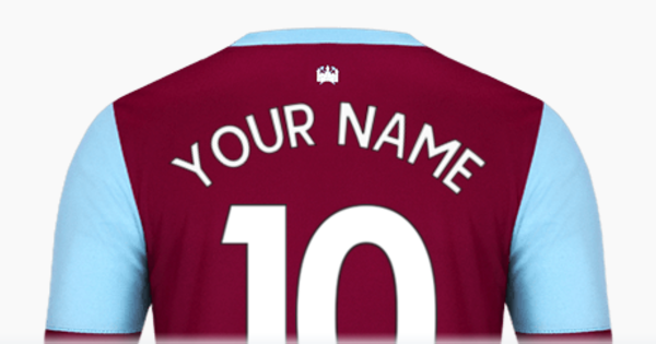 custom west ham shirt