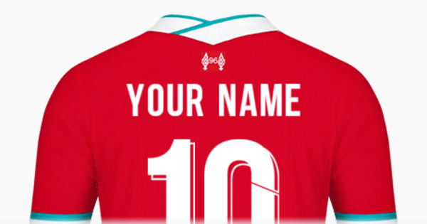 football shirt maker liverpool