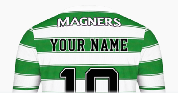 Create custom Celtic FC jersey 2018/19 with your name