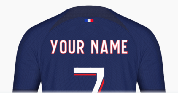 Psg jersey online with name