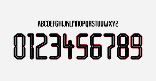 Carattere Ac Milan Maglia 2024 2025 Cup II Nomi Lettere Numeri Preview 01 4769