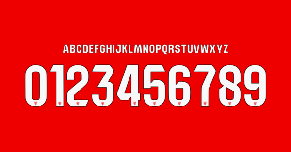 Carattere Athletic Club Maglia 2024 2025 Nomi Lettere Numeri Preview 01 4719