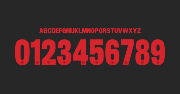 Carattere Bayer 04 Leverkusen Maglia 2025 2026 Nomi Lettere Numeri Preview 03 4902